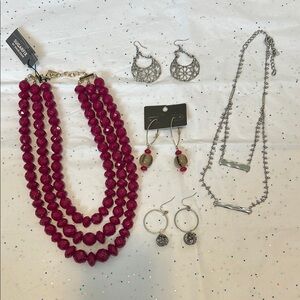 NWT Chico’s & Baublebar Jewelry Bundle